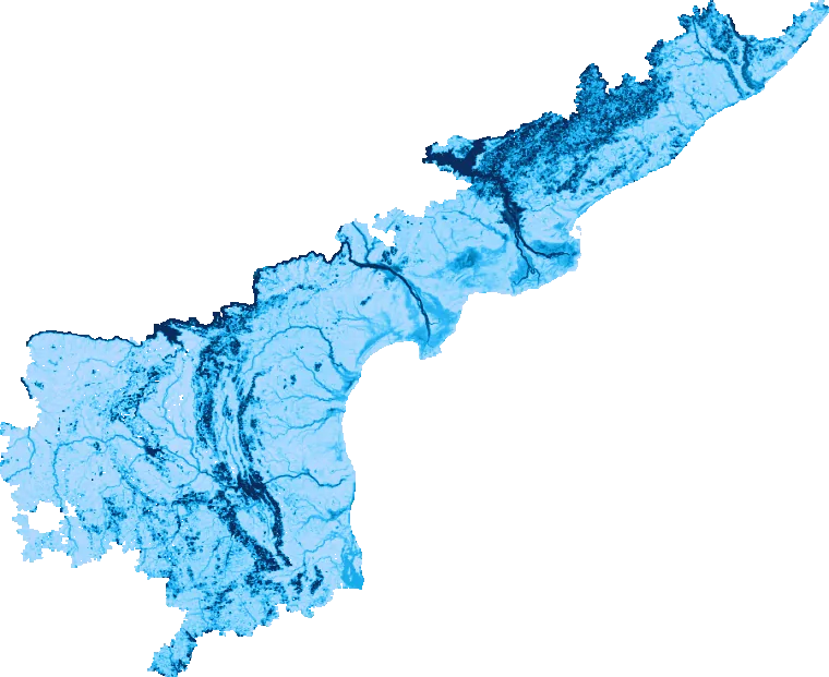 Andhra Pradesh flood map