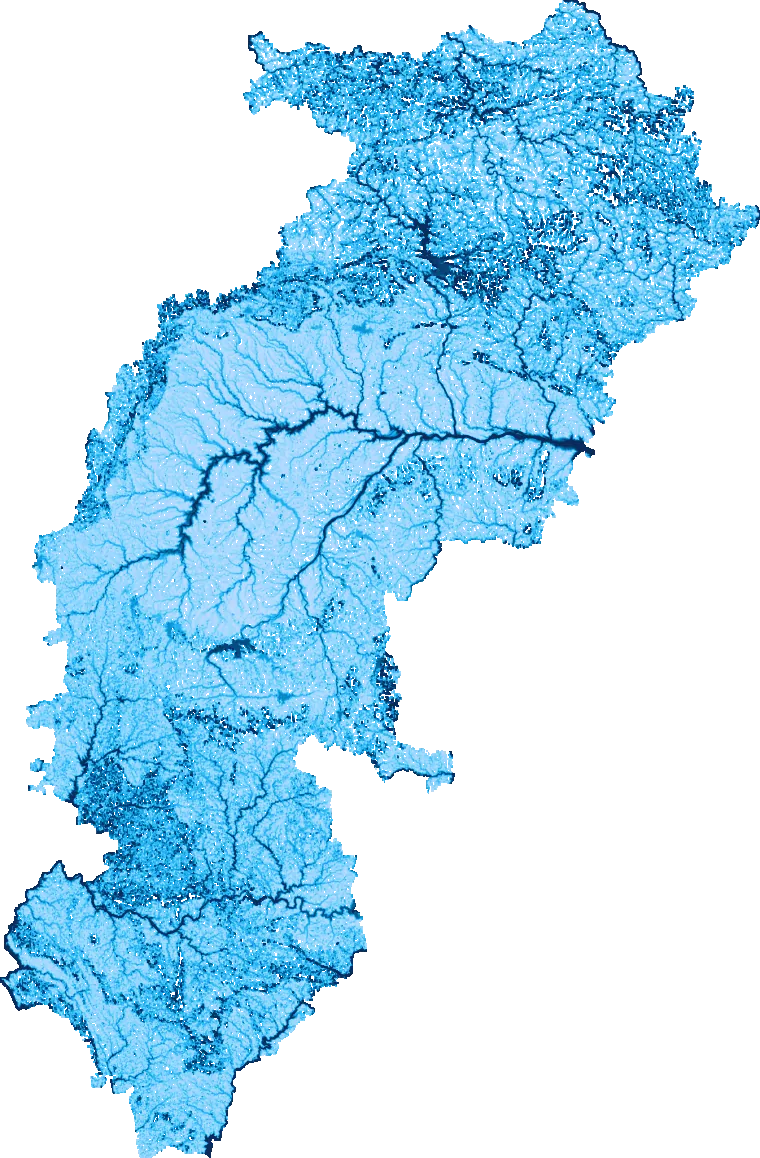 Chhattisgarh flood map