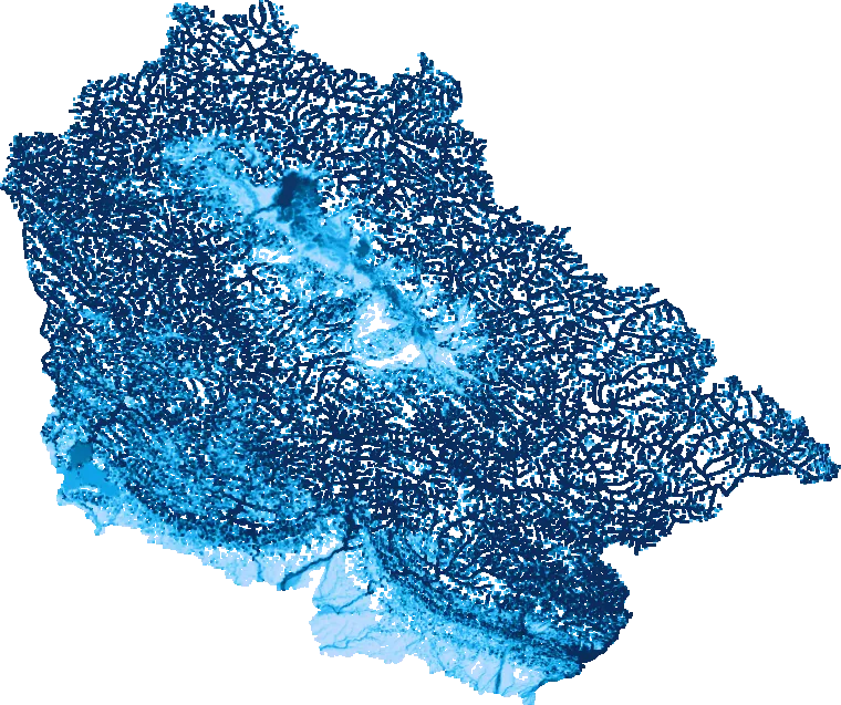 Jammu & Kashmir flood map