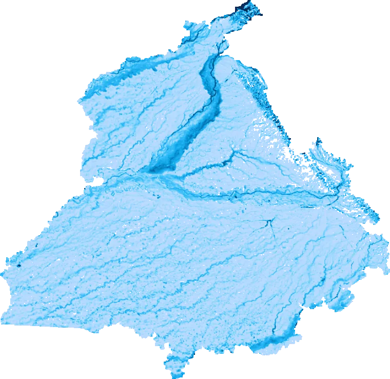 Punjab flood map
