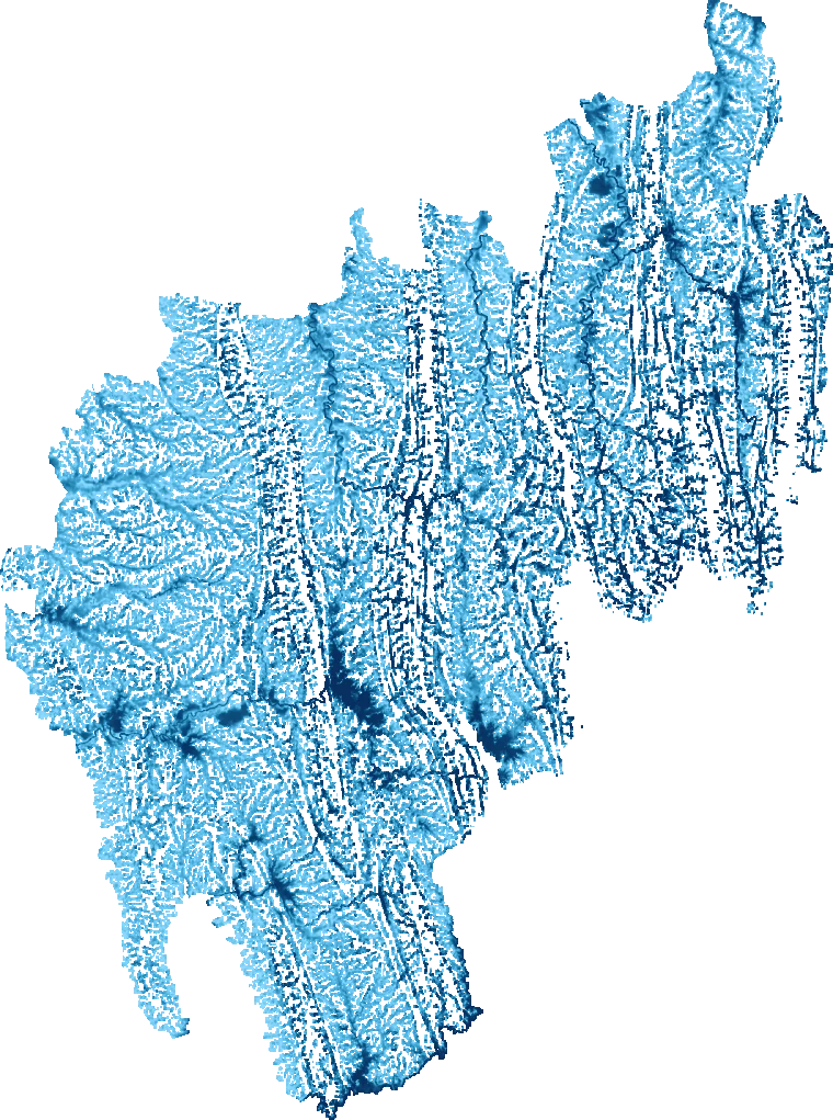 Tripura flood map